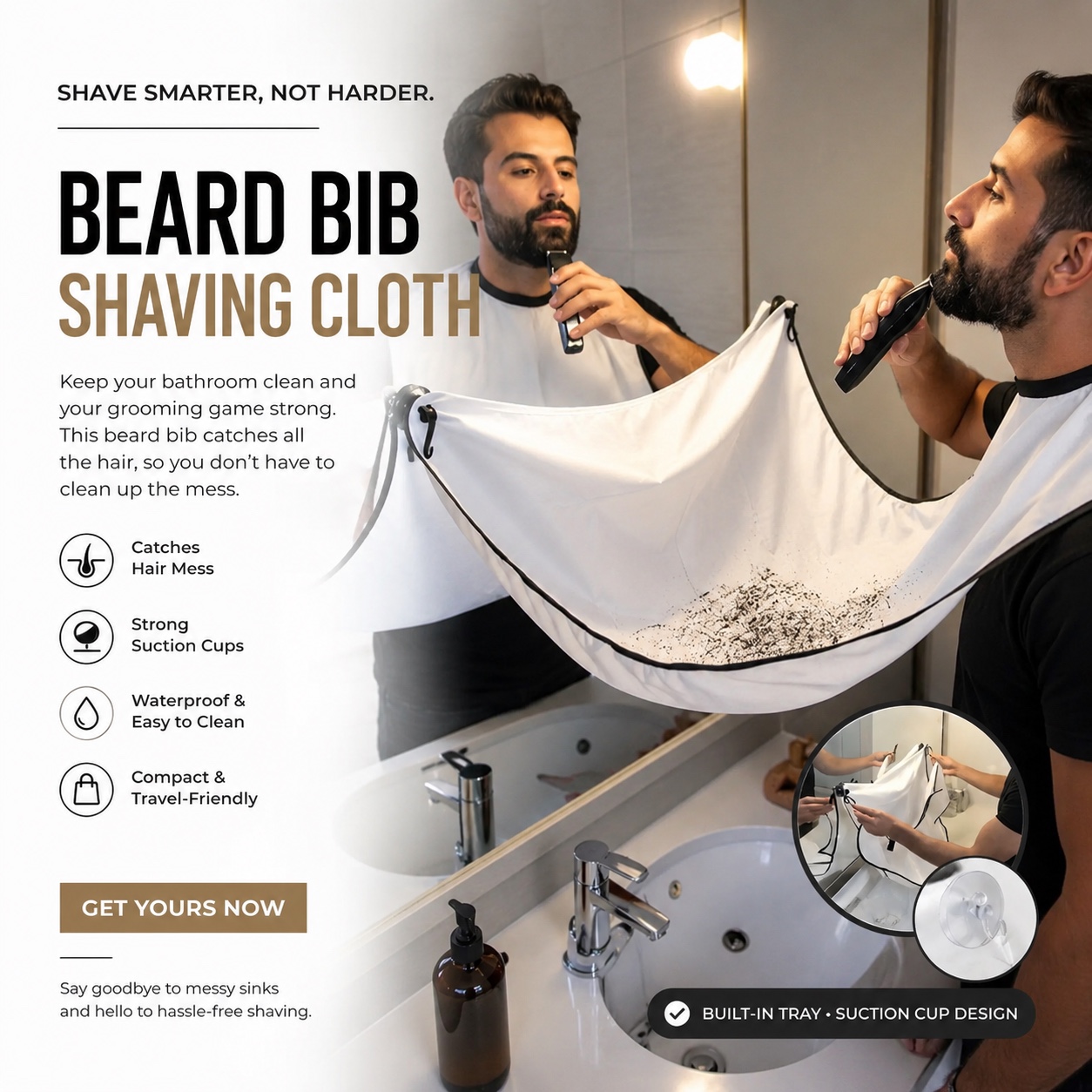 ORYN Beard Bib Shaving Cloth
