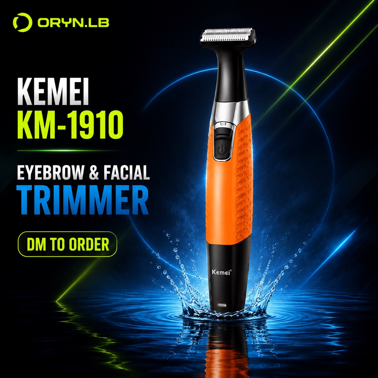 Kemei Eyebrow & Facial Trimmer