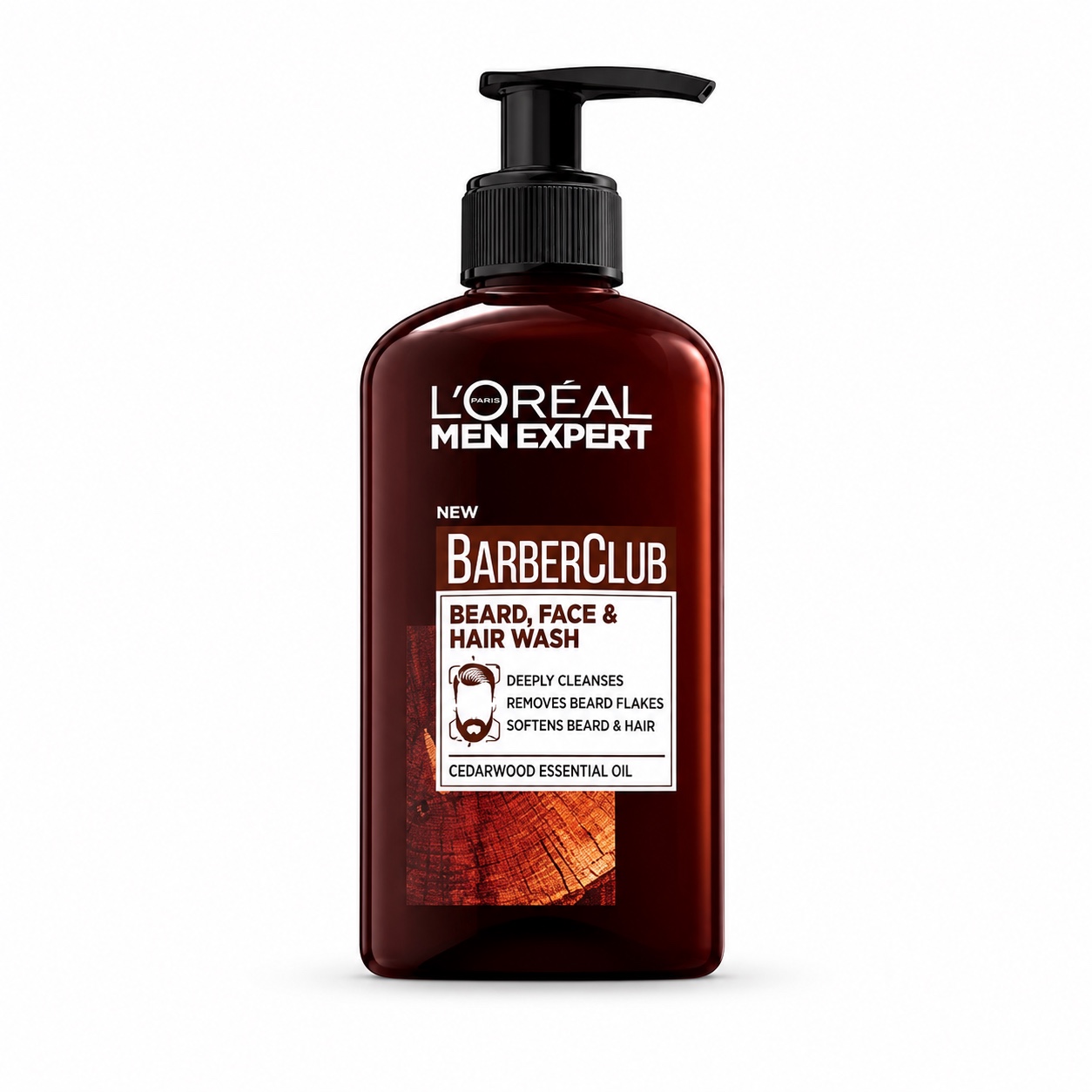 L'Oréal Men Expert BarberClub Beard, Face & Hair Wash