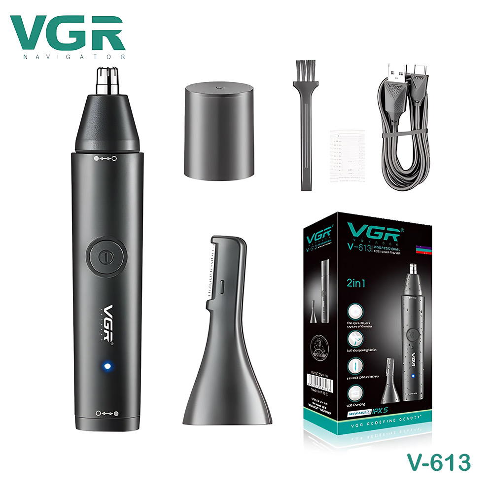 VGR 2-in-1 Nose & Hair Trimmer