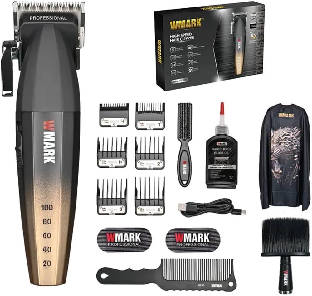 WMark Professional Hair Clipper Kit